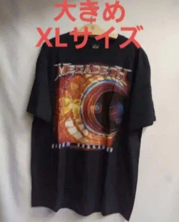 밴딩 T셔츠 MEGADETH 메가데스 XL 사이즈