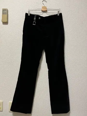 백본 벨로아 플레어 팬츠 / 블랙 스트레치 키타하라 BACKBONE