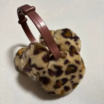 디즈니 레오파드 무늬 귀도리