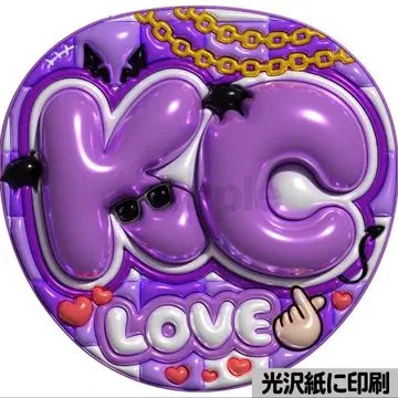 [광택지 인쇄 메탈 KC] 통통 부채 글자 팬서비스 부채 우치와