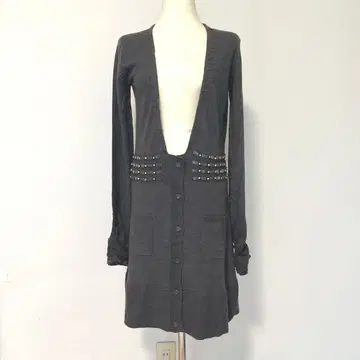 SPORTMAX CODE 그레이 긴팔 가디건 M