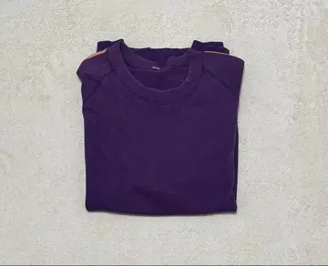 UNIQLO 올드 보라색 라인 맨투맨 XL 라인 포함