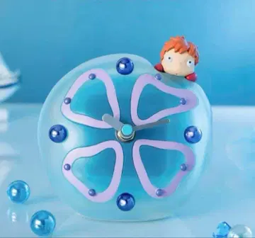 지브리 벼랑 위의 포뇨 포뇨의 해파리 장식 시계 포뇨 시계