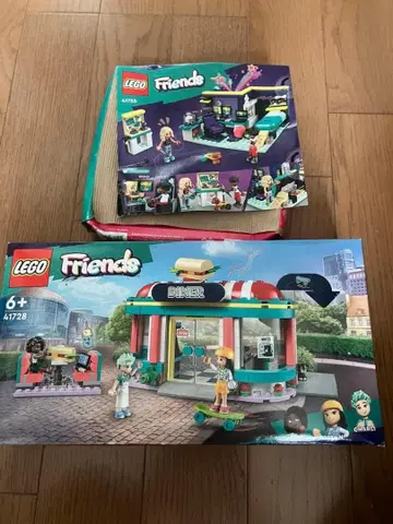 LEGO 프렌즈 2체 세트 41755 41728 미개봉 새상품
