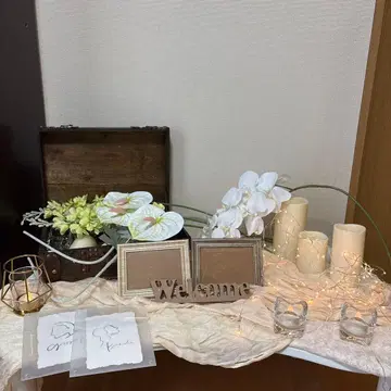 웨딩 웰컴 스페이스 세트