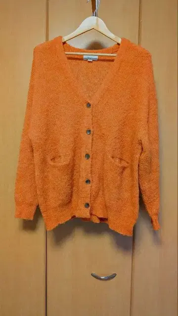 B:MING by BEAMS 모헤어 가디건 오렌지