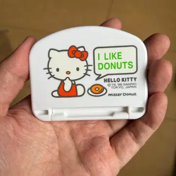 키티 거울 미스터 도넛 헬로키티 산리오 레트로 당시물