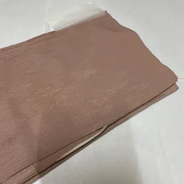 순수 실크 이로무지 옅은 복숭아색 하나 문 교토 직물 교토 재단