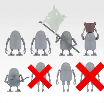 제일복권 니어 오토마타 I상 기계 생명체 컬렉션 피규어 세트