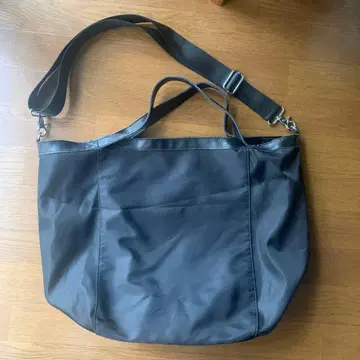 블랙 나일론 백