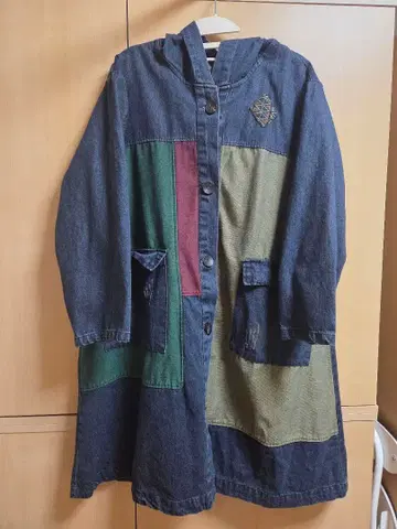 shanit 데미지 가공 데님 아우터