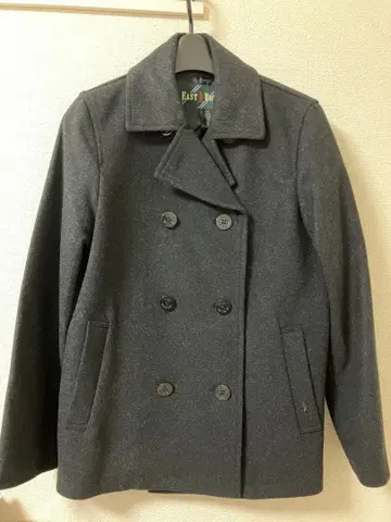 EAST BOY 그레이 피 코트 사이즈 7