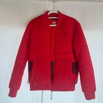 PUMA 페라리 퀼팅 자켓 M 레드