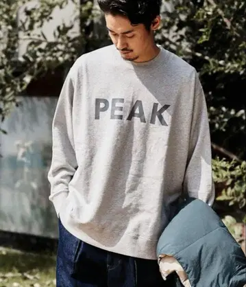 snowpeak 맨투맨 트레이닝복