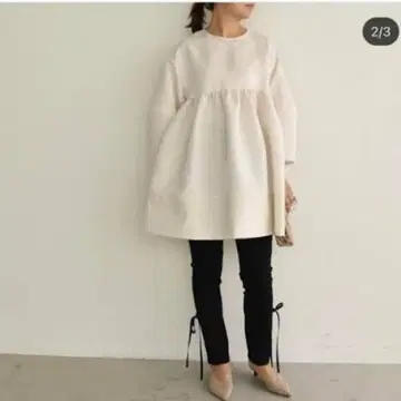 Cen. 스프링 자카드 튜닉