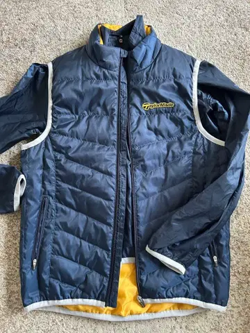 TaylorMade 네이비 다운 베스트 포함 자켓