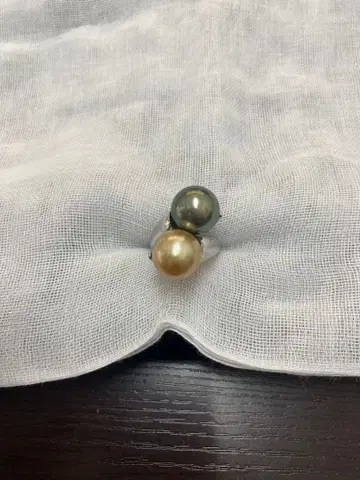 펄 반지 골든 펄