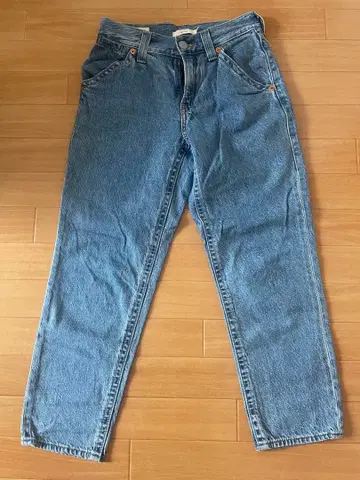 Levi's 스트레이트 데님 라이트 블루