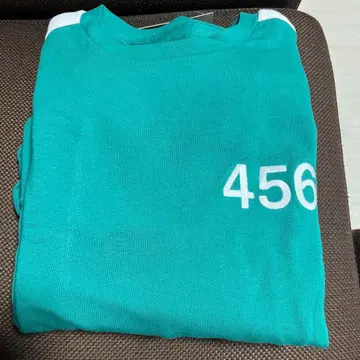 미사용 새상품 GU 오징어 게임 저지 M