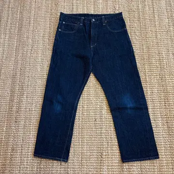 YAECA 다크 블루 스트레이트 데님