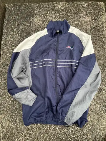 리복 NFL 나일론 자켓 네이비/그레이