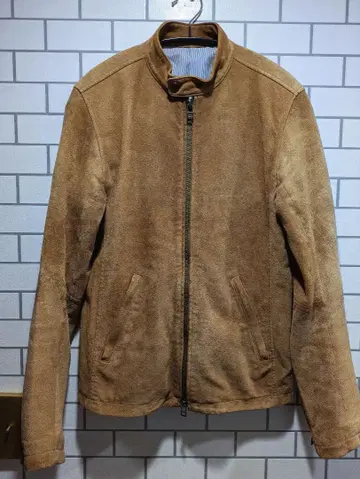 SHIPS JET BLUE 양가죽 양가죽 양가죽 가죽 자켓