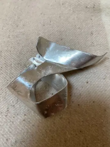 긴자 파이브 실버 브로치