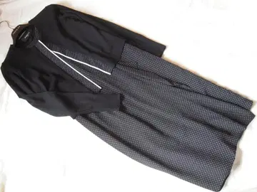 PAULE KA 폴카 원피스 x 가디건 셋업 도트