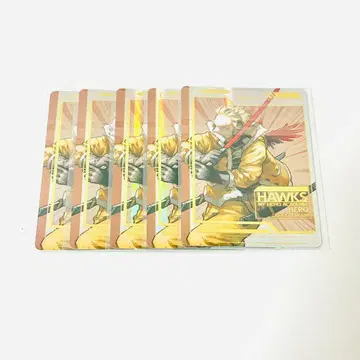 나의 히어로 아카데미아 원화전 컬렉션 카드 호크스