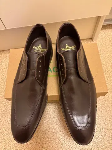 Paul Stuart 신발 다크 브라운 25.5cm 끈 없음