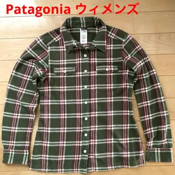 Patagonia 오가닉 코튼 플란넬 셔츠 체크 우먼 6