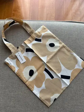 [택 포함 새상품] marimekko/마리메꼬 꽃무늬 토트백