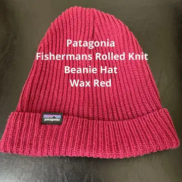 [ 가격 인하 ] [ 새상품급 ] patagonia WAX 니트 모자