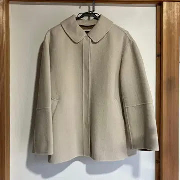 두클라쎄 베이지 울 혼방 캐주얼 자켓