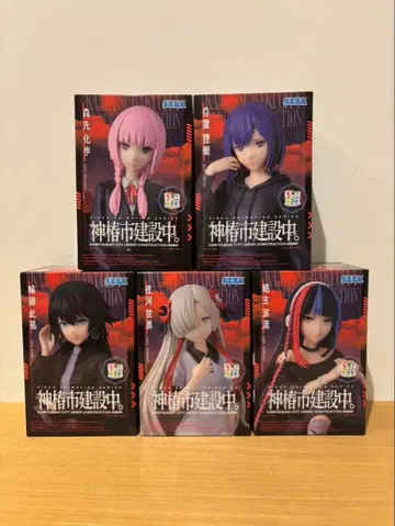 카미츠바키시 건설 중. 쵸코노세 프리미엄 피규어 전 5종 컴프 세트