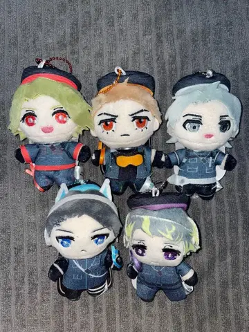 O-MENZ 마스코트 봉제 인형 전 5종 세트