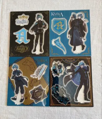 [ 가격 인하 ] knight-A 마히토군 아크릴 스탠드 4장 세트