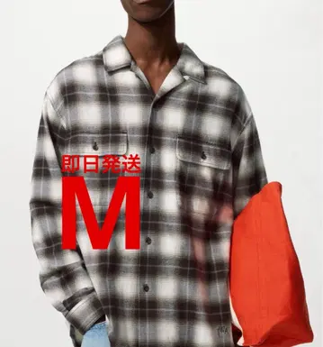 [ 완판템 ] JW ANDERSON 브러쉬드 코튼 오버 사이즈 셔츠 M