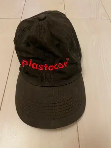 플라스토코 다크 레드 야구 모자