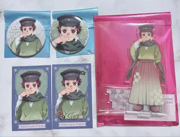 귀멸의 칼날 AGF 탄지로 아크릴 스탠드 브로마이드 캔뱃지 박금박