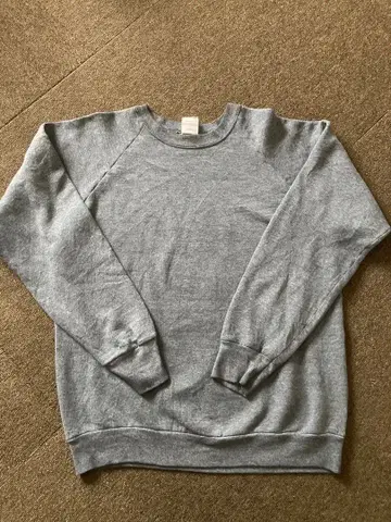 80s 90s 그레이 맨투맨 빈티지