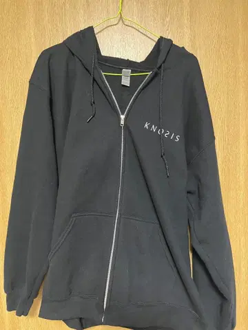 knosis 지퍼 후드티 L