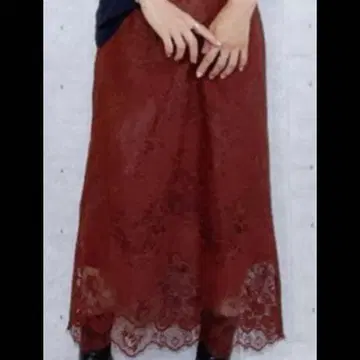 스픽 앤 스팬 레이스 스커트