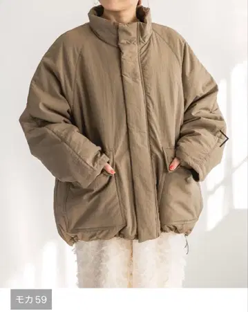 스튜디오 클립 다기능 스탠드 카라 미들 코트 studio CLIP