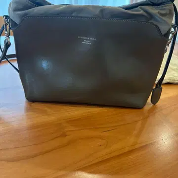 CHRISTIAN VILLA 가죽 숄더백