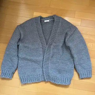 niiko and - 그레이 니트 가디건