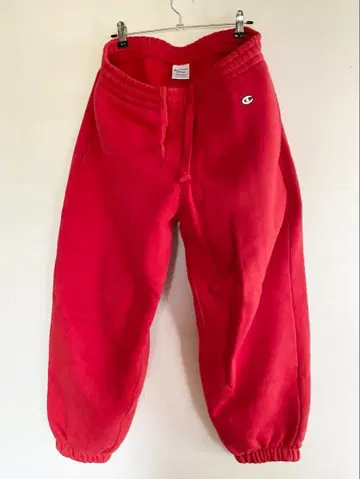 Champion 레드 스웨트 팬츠 M
