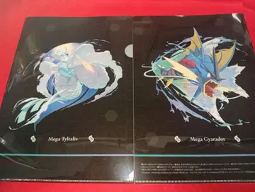 세븐일레븐 메가 포켓몬 클리어 파일 10장 세트