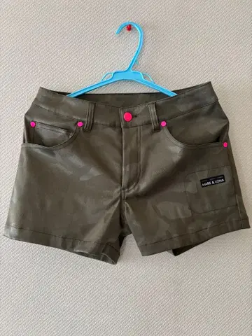 MARK & LONA 카모 패턴 숏팬츠