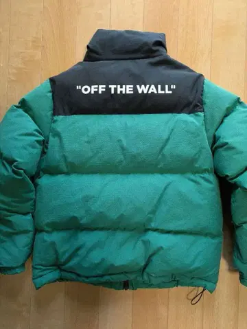 VANS 자켓 그린/블랙 'OFF THE WALL'